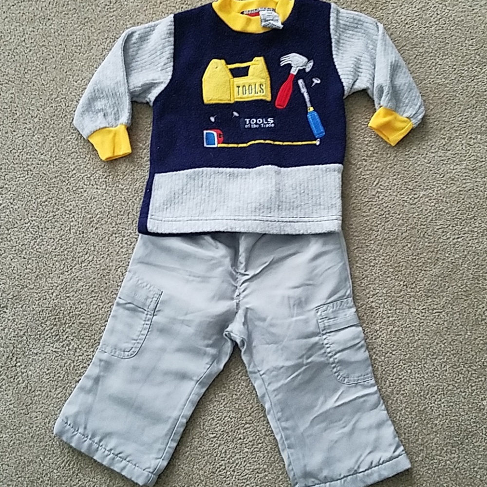 Kids fleece lined outfit